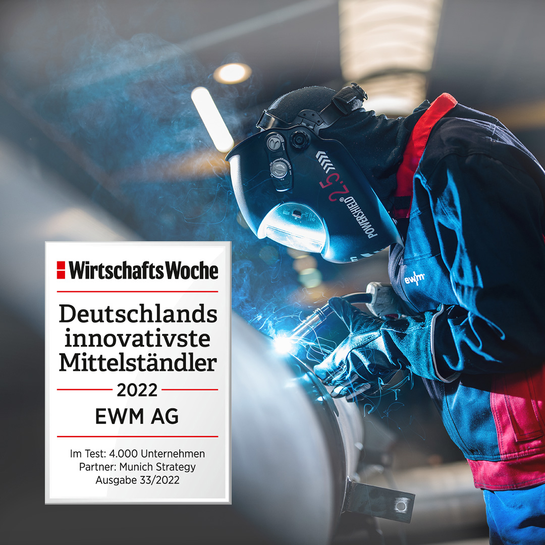EWM ist einer von Deutschlands innovativsten Mittelständlern 2022