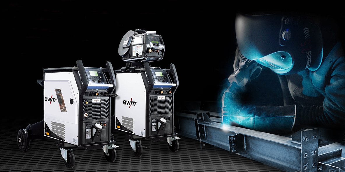 The right EWM welding machine for every MIG/MAG user