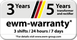 EWM warranty logo