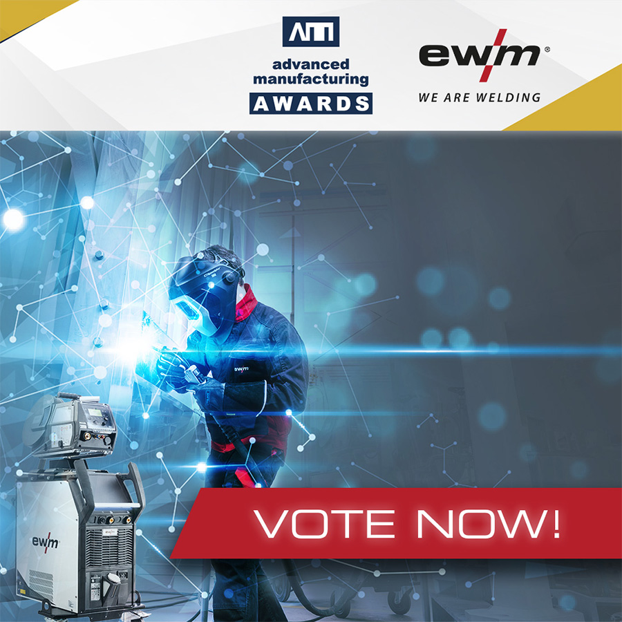 EWM has been nominated for the Advanced Manufacturing Awards