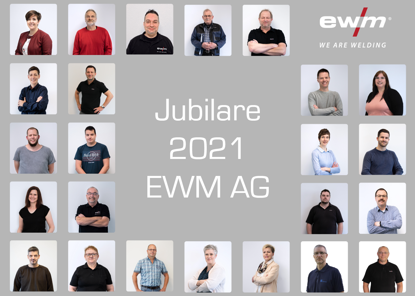 We are celebrating our long-standing anniversaries and loyal EWM family members