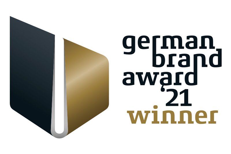 Wir sind Preisträger des German Brand Awards 2021!