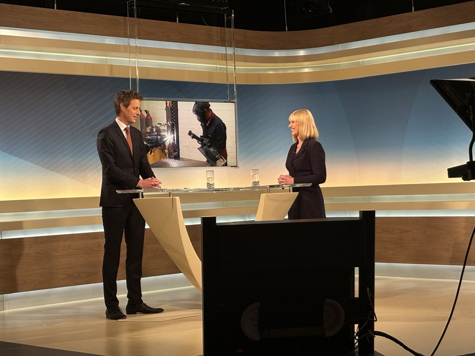 EWM live bei SAT.1